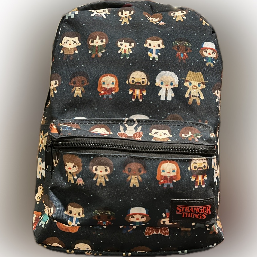 Stranger Things Characters Mini Backpack By Loung… - image 1